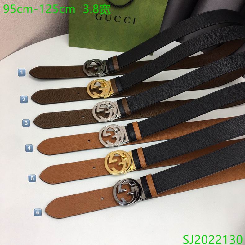 Gucci Belt 38mmX95-125cm 7D  (13)